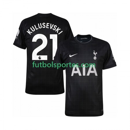 Camiseta Tottenham Hotspur Kulusevski 21 Segunda Equipación 2025/2026